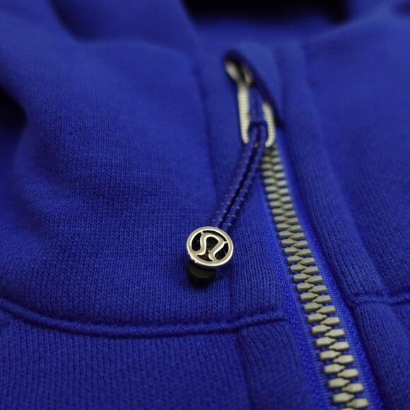 New Lululemon Size XS / S Scuba Oversized Half Zip Hoodie CEBL Cerulean Blue - Picture 3 of 13